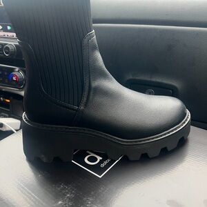 Dolce Vita Black Platform Boots